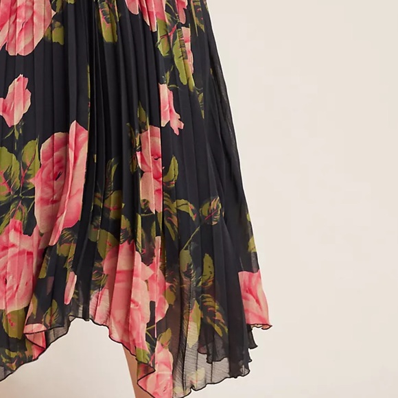 Anthropologie Emeline Pleated Midi Dress - Picture 12 of 12